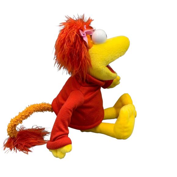 Jim Henson Fraggle Rock Red Stuffed Animal Plush 2006 15" Muppets Sababa Toys - Picture 2 of 8